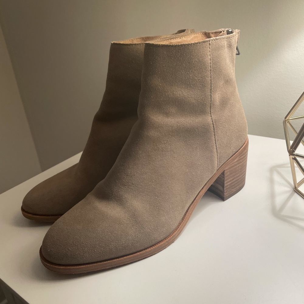 Madewell Pauline Suede Boots